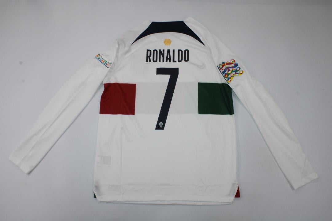 Portugal 2022/23 Ronaldo Away Long Sleeve