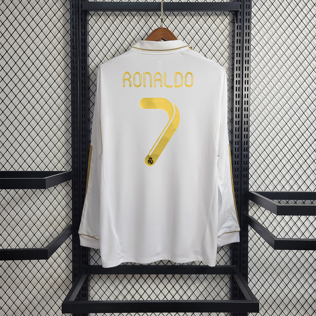 Real Madrid 2011/12 Ronaldo Home Long Sleeve