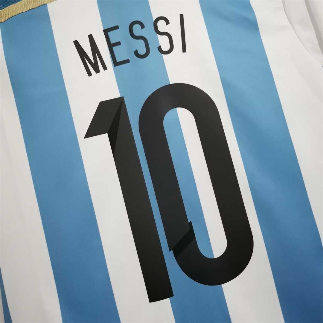 Argentina 2014 World Cup Messi Home