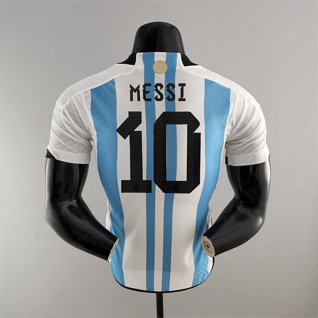 Argentina 2022 World Cup Messi Home