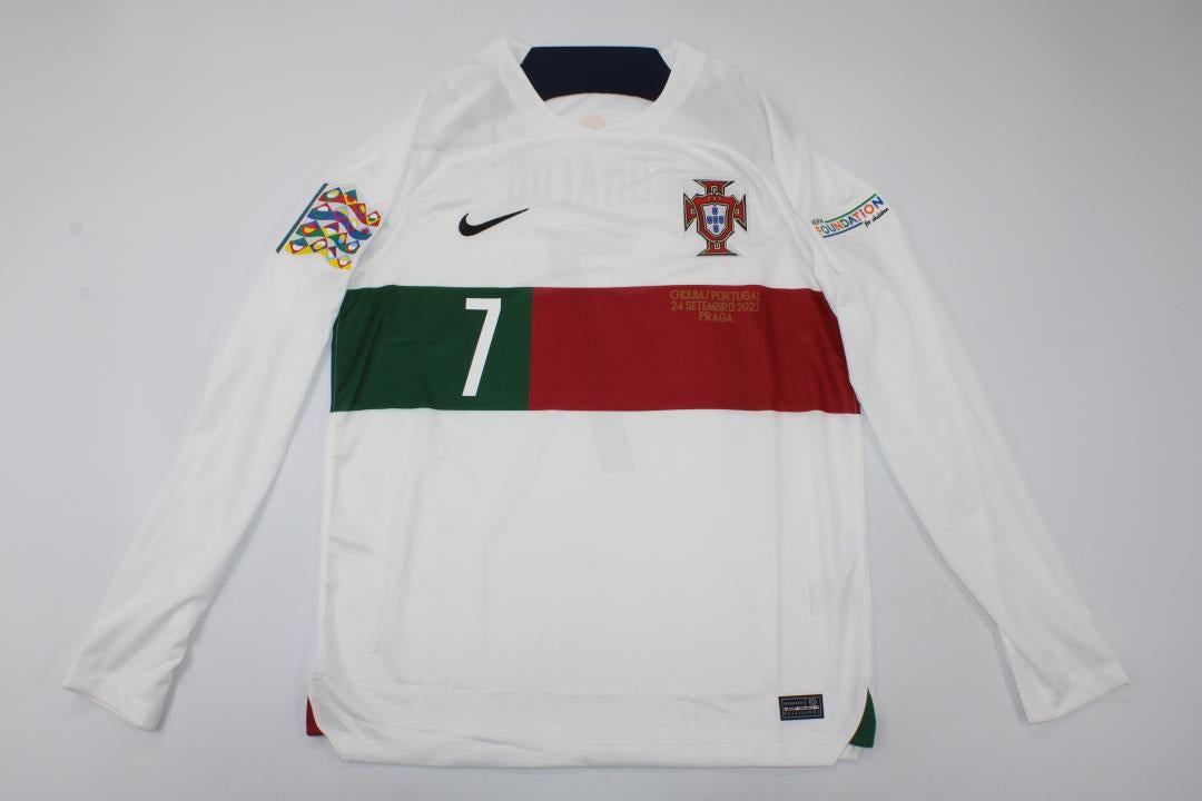 Portugal 2022/23 Ronaldo Away Long Sleeve