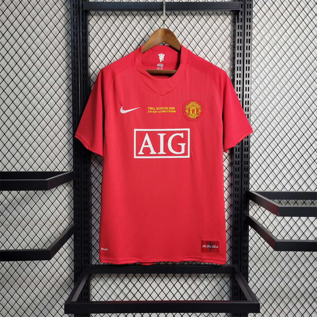 Manchester United 2007/08 Champions League Final Ronaldo Home