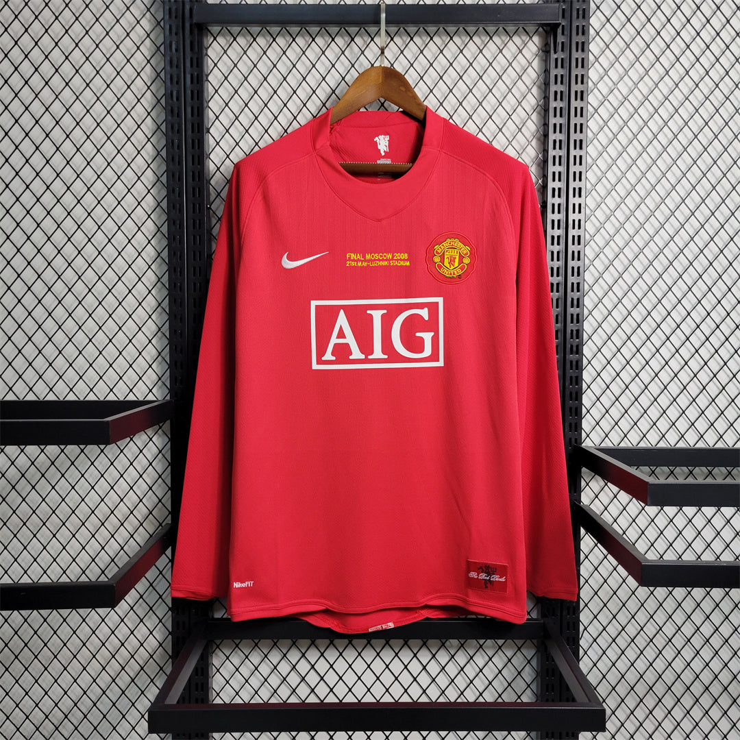 Manchester United Ronaldo Champions League Final 2007/08 Long Sleeve