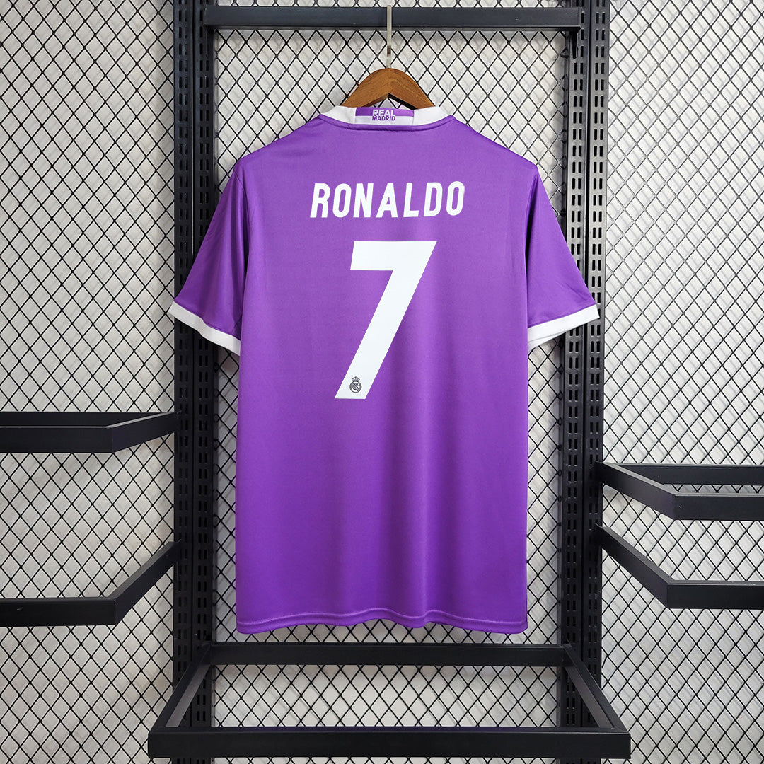 Real Madrid 2016/17 Ronaldo short sleeve away