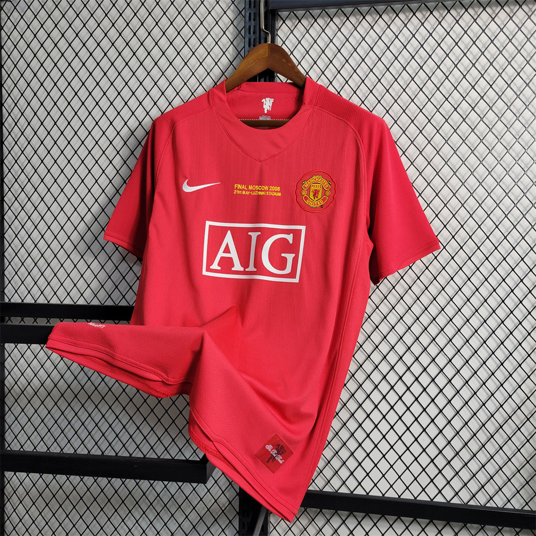 Manchester United 2007/08 Champions League Final Ronaldo Home