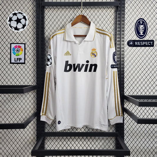 Real Madrid 2011/12 Ronaldo Home Long Sleeve