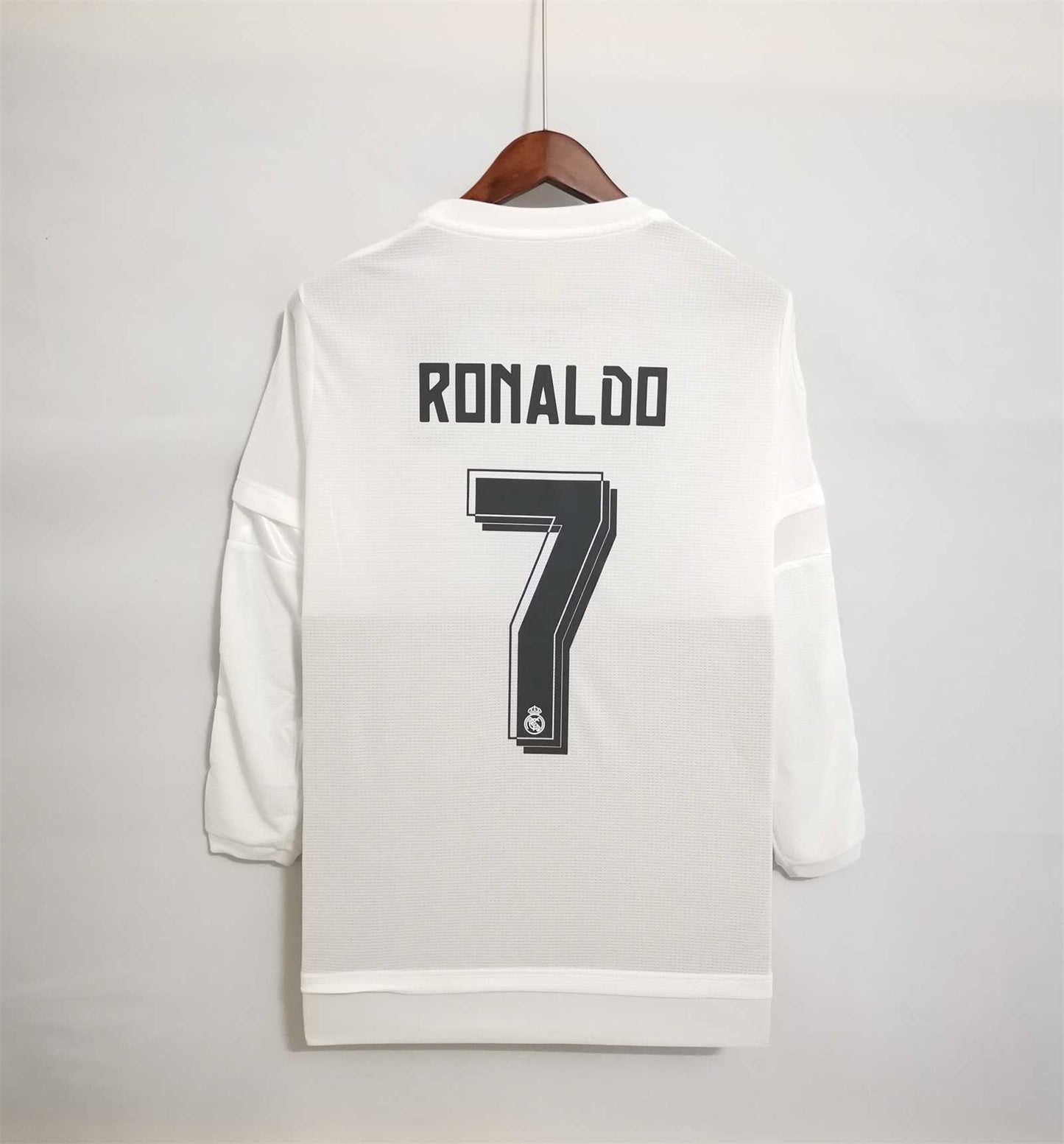 Real Madrid 2015/16 Home Long Sleeve Ronaldo Champions League Finals