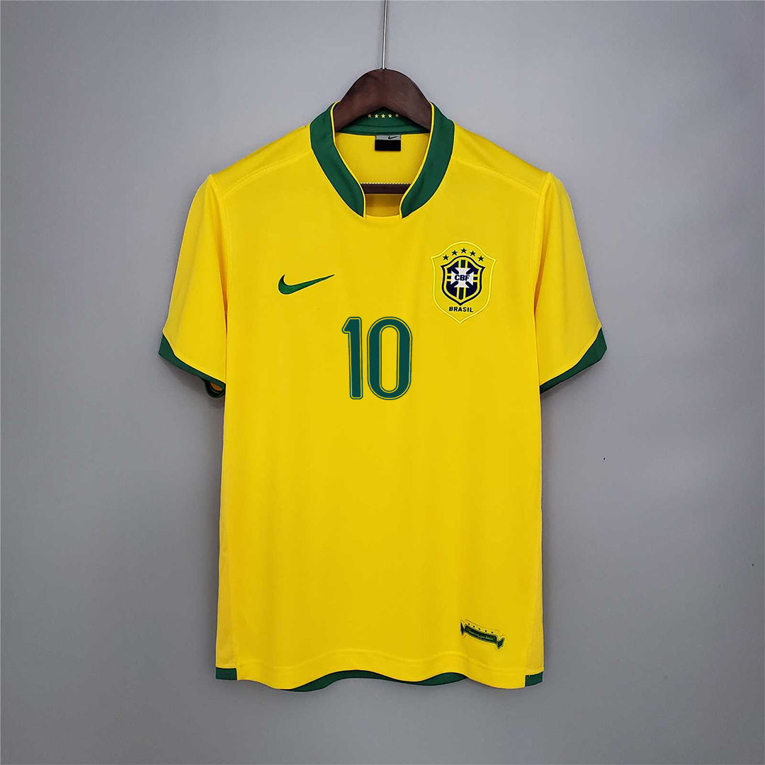 Brazil 2006 Ronaldinho Jersey Home