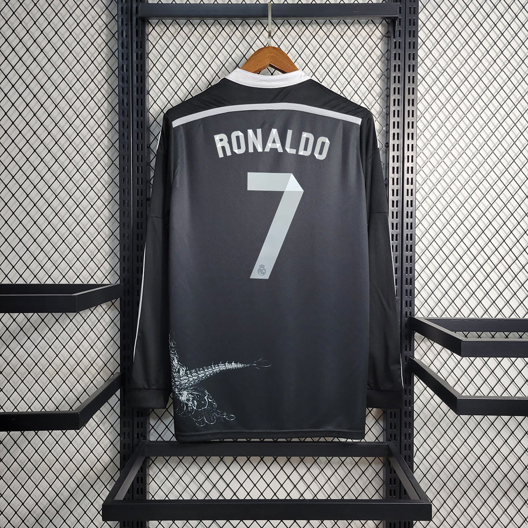 Real Madrid 2014/15 Ronaldo Third Away Long Sleeve