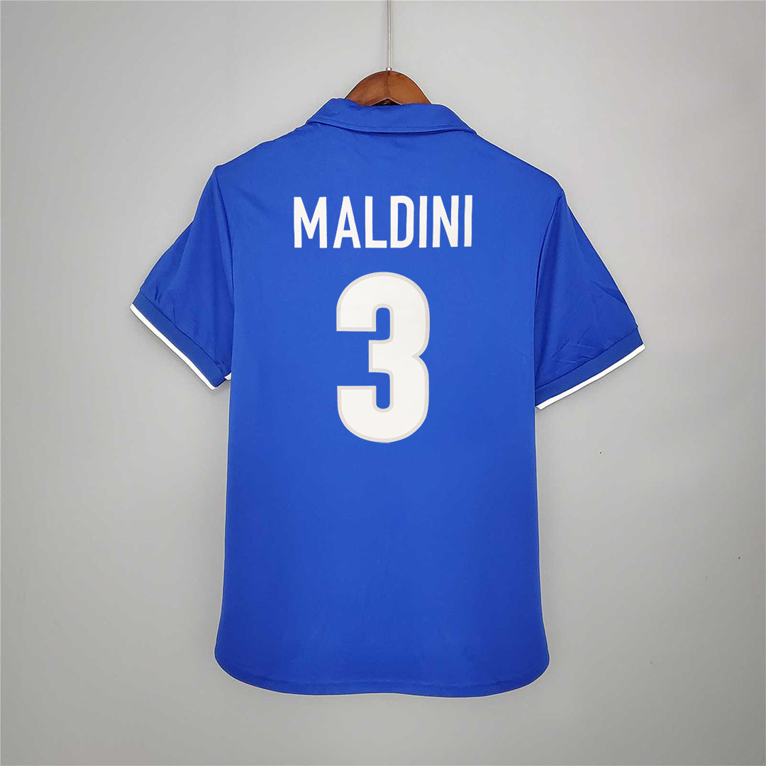 Italy 1998 FIFA World Cup Maldini Home