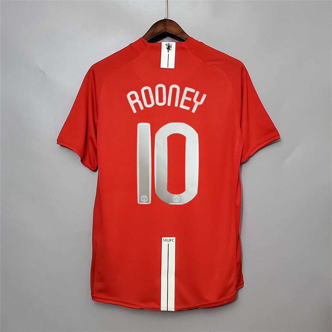 Manchester United 2007/08 Champions League Final Rooney Home