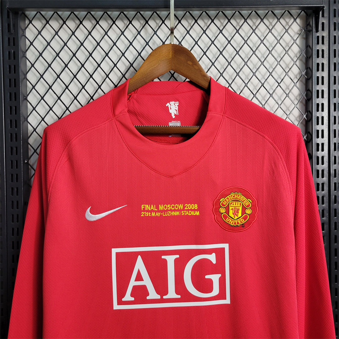 Manchester United Ronaldo Champions League Final 2007/08 Long Sleeve