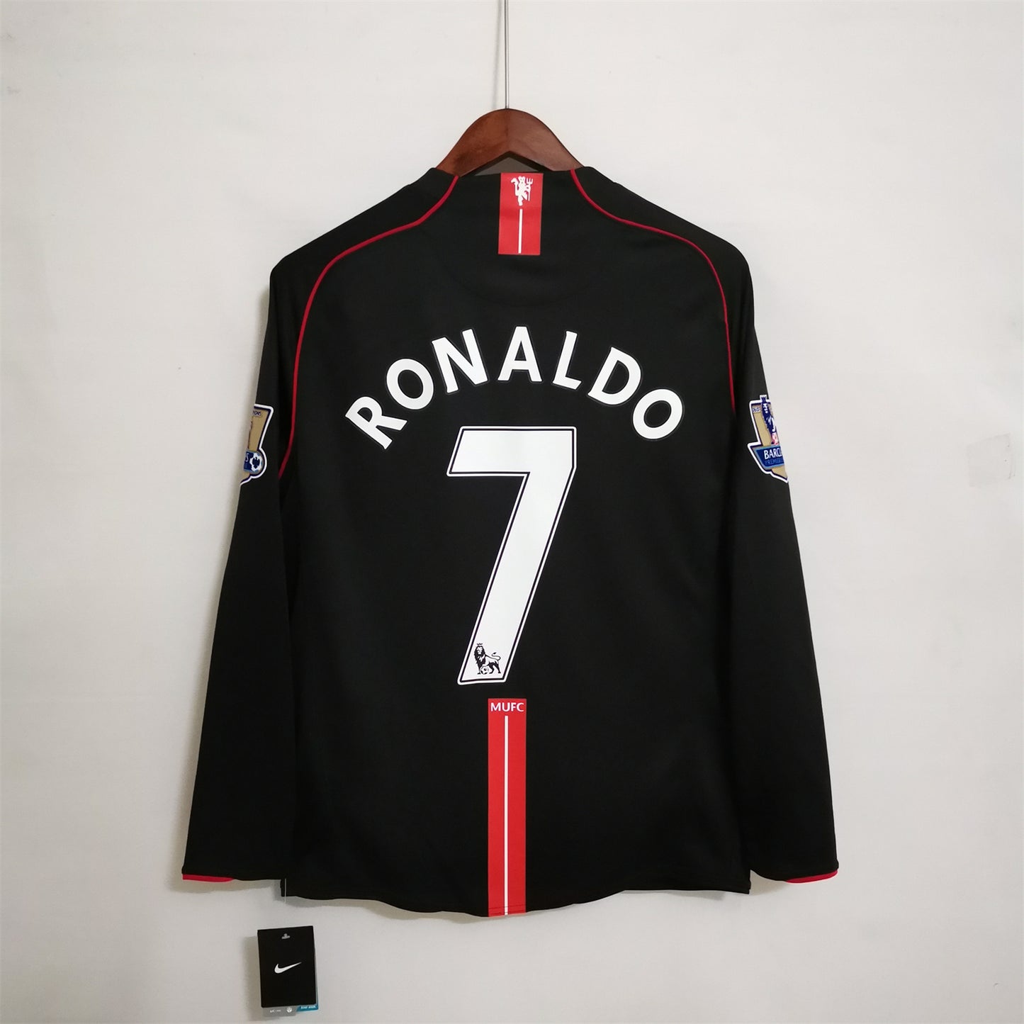 Manchester United 2007/08 Ronaldo Away Long Sleeve