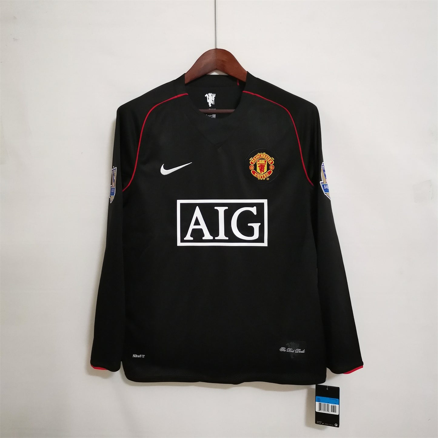 Manchester United 2007/08 Ronaldo Away Long Sleeve