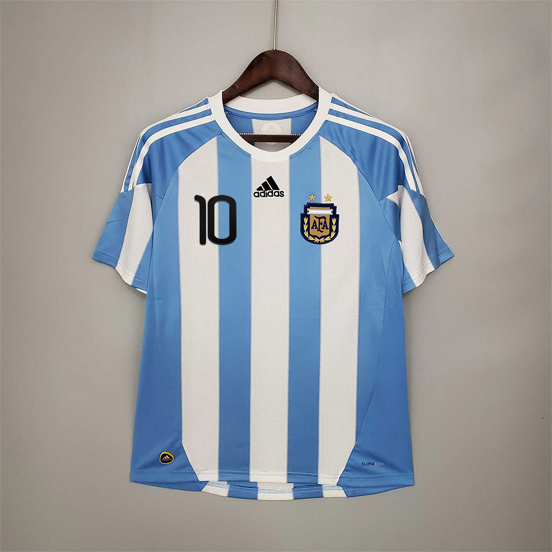 Argentina 2010 World Cup Messi Home