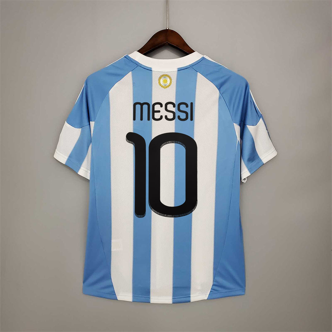 Argentina 2010 World Cup Messi Home