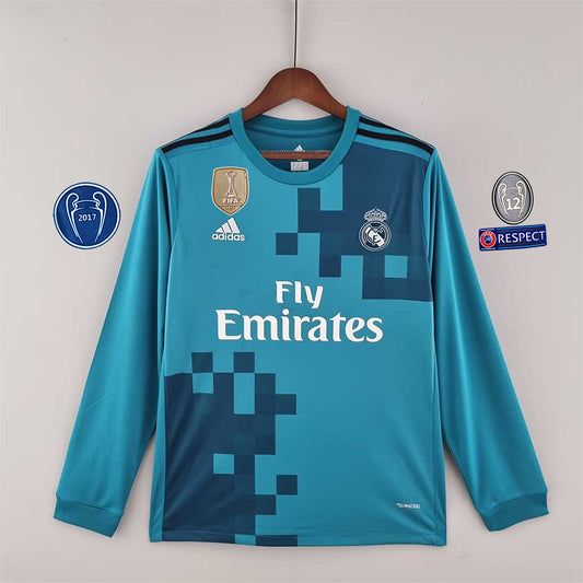 Real Madrid 2017/18 Ronaldo Third Away Long Sleeve